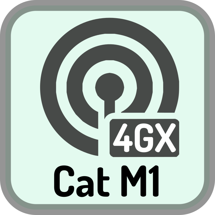 Cellular sensor/gateway connection Cat-M1 (4G/LTE)